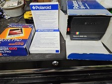 Macchina fotografica istantanea Polaroid Spirit 600CL vintage in scatola, manuale e pellicola