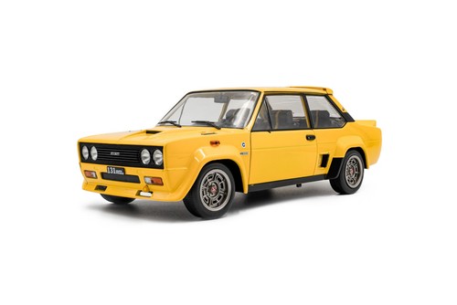 Fiat 131 abarth giallo - abarth, yellow