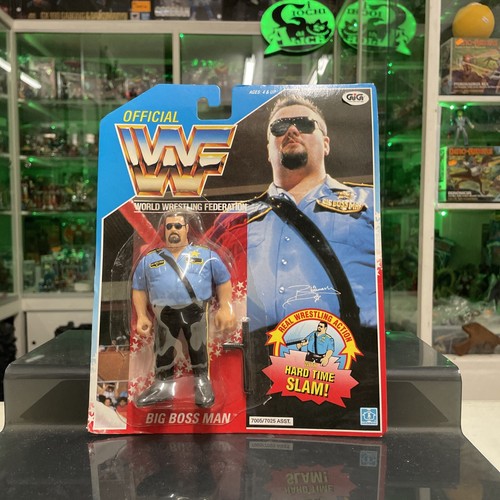 Hasbro wwf big boss man - big,