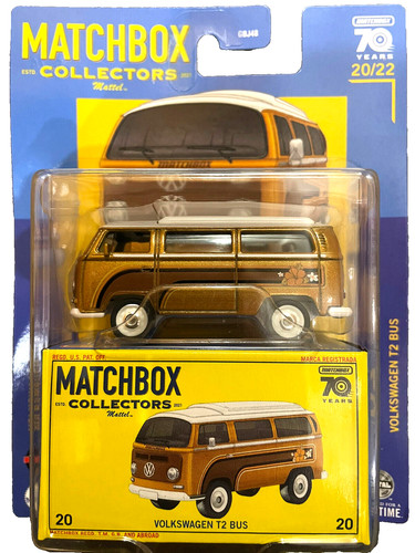 Matchbox volkswagen bus - matchbox, t2