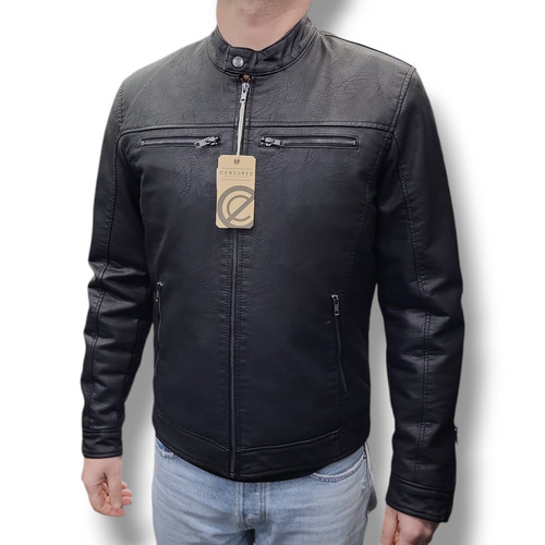 Giubbotto uomo modello biker - giubbotto,