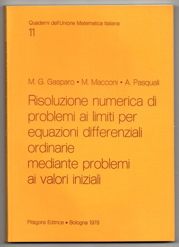 Risoluzione numerica - numerica, di