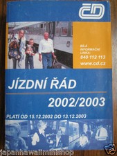 Ferrovie ceche ČD Orario