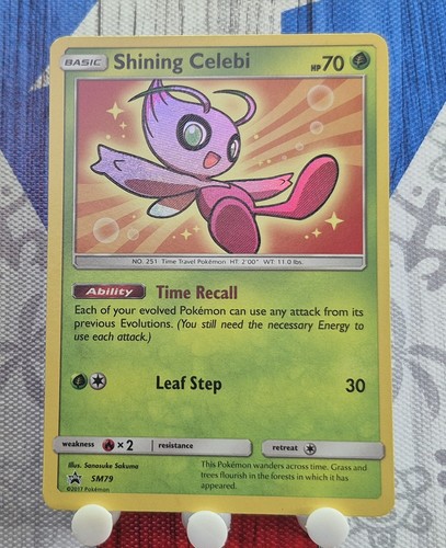 Shining celebi sm79 sm - shining,