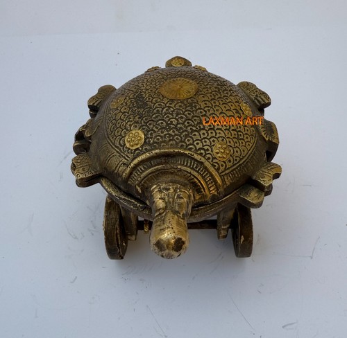 Scatola sindhur tartaruga - sindhur, in