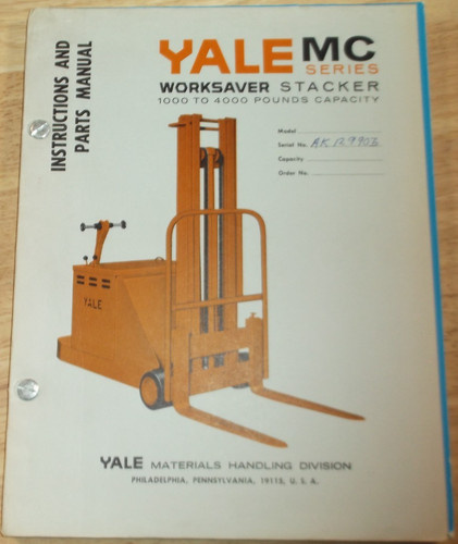 Yale serie muletto - mc,