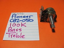 📈PIONEER C82-050-0 BASS TREB POT 100k SX-626 QA-800 800A SA-600              