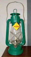 Rara Lampada Lanterna Vintage Petrolio FROWO 75  MADE IN GERMANY Verde Anni'60
