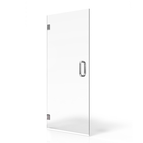Porta doccia con cerniera