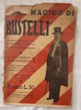 Giochi di Prestigio Il Libro Magico di Bustelli 1936