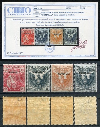 Somalia 1916 pro croce rossa - 1916,