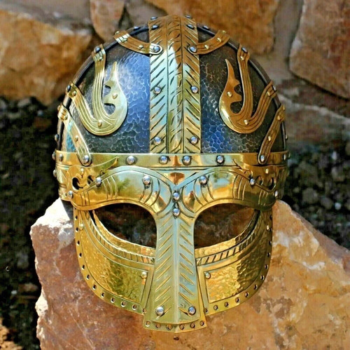 Elmetto vichingo medievale