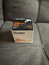 Vivitar MC Auto 28 mm F2.8 obiettivo grandangolare per Minolta buona ottica
