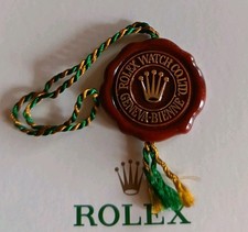 Ultra Rare Genuine Rolex Tag