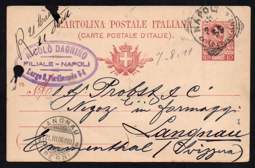 Regno 1906 cartolina postale - regno,