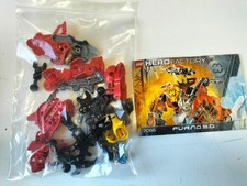LEGO HERO FACTORY HEROES FURNO 2.0 SET 2065 USATO COMPLETO