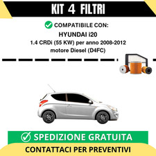 Kit 4 Filtri Tagliando per