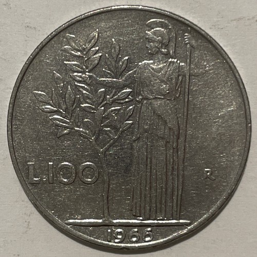 100 lire 1966 repubblica - 1966,