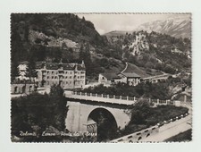 LAMON BELLUNO CARTOLINA PONTE DELLA SERRA FG VG 1952 - FACCHIN GIULIO MARINO