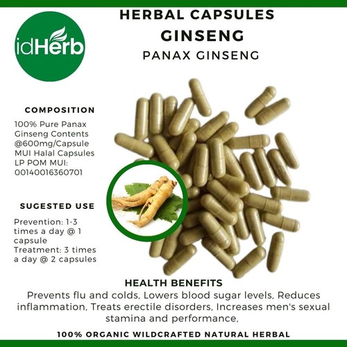 Capsule panax ginseng - capsule,