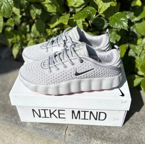 Nike mind 002 grigio arancione - nike, grigio/arancione