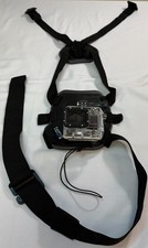 Originale GoPro Fetch imbracatura per cani supporto action camera nero regolabile con custodia trasparente