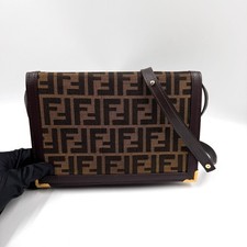 Pre-Owned Fendi Zucca Brown
