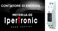Contascatti elettrico, contatore elettrico din misuratore METER1A-DI