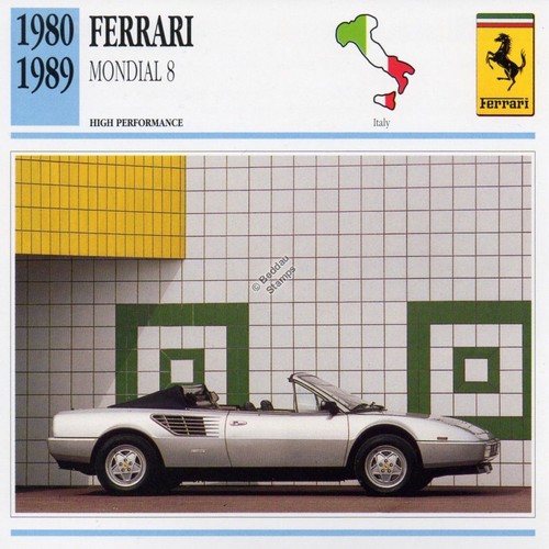 1980 1989 ferrari mondial - ferrari,
