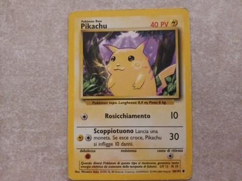 Pokemon pikachu set base - -,