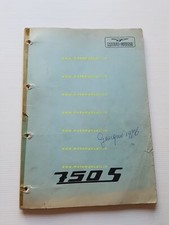 Moto Guzzi 750 S 1974 catalogo