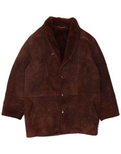 Giacca shearling uomo vintage