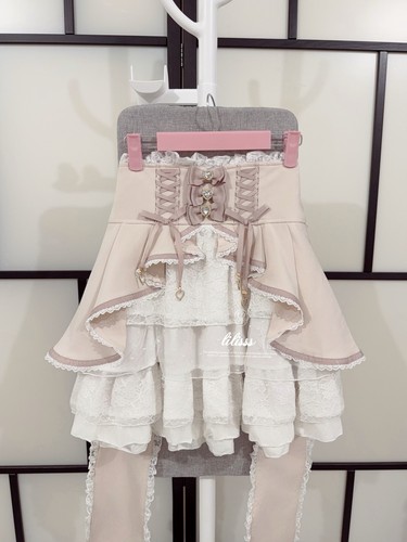 Liz lisa pink - skirt, kawaii