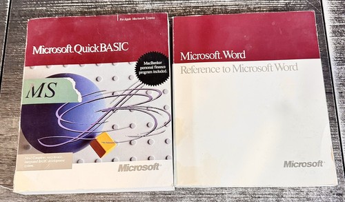 Apple microsoft quick basic - apple,