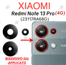 VETRINO VETRO FOTOCAMERA CAMERA POSTERIORE x XIAOMI REDMI NOTE 13 PRO 4G + BIADE