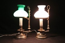 coppia lampade da tavolo abat