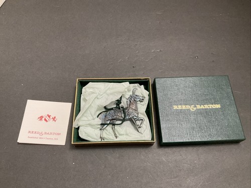 Reed barton carousel horse - reed, &