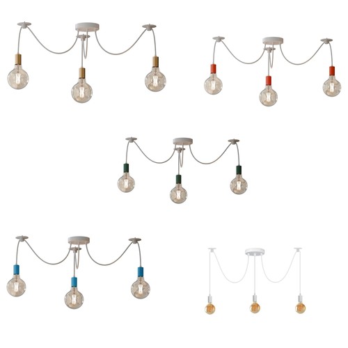 Lampada sospensione ragno - a,