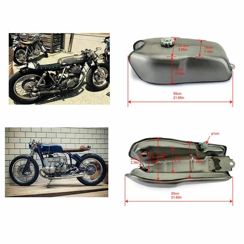 Cafe racer gas serbatoio - 9l,