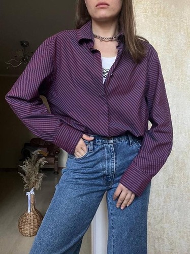Camicia donna kenzo viola - kenzo,