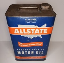 Lattina olio motore vintage