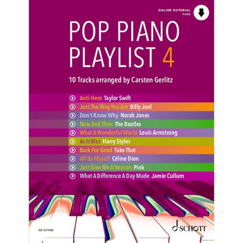 Schott music pop piano - music,