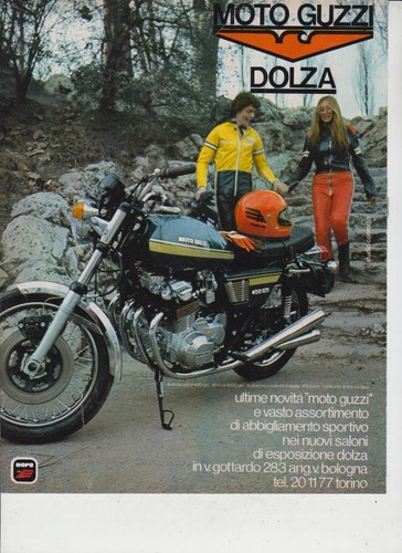 Advertising pubblicità moto - pubblicità,