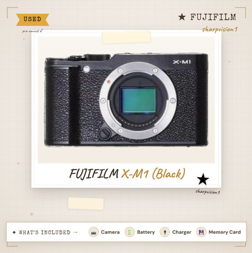 Fujifilm xm1 corpo - fujifilm,