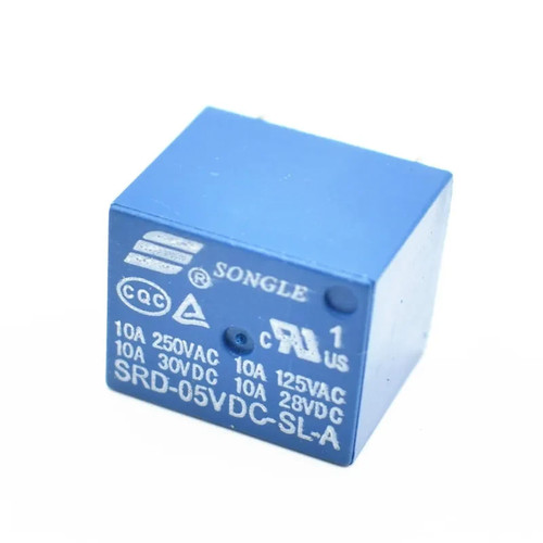 Rele 10a spdt - 5v,