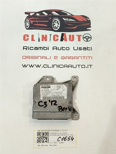Centralina airbag per citroen - per,