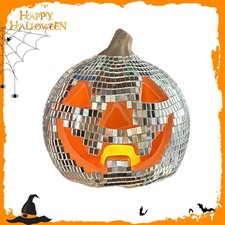 Lanterna di zucca di Halloween, decorazione ornamentale per la libreria