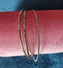 BRACCIALE RIGIDO ACCIAIO TRE