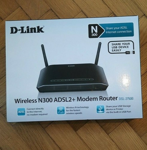 Link wireless n300 adsl2 - d-link,