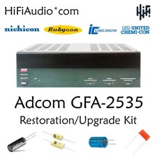 Adcom GFA-2535 restauro recap